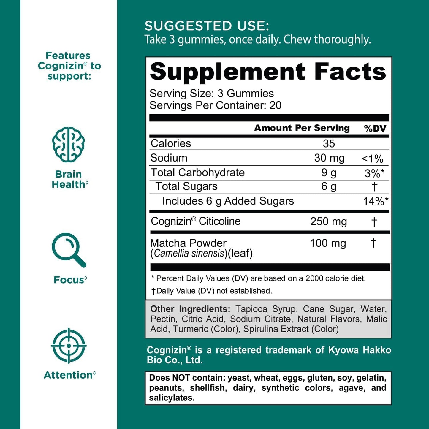 Goli Cognitive Gummies (60)