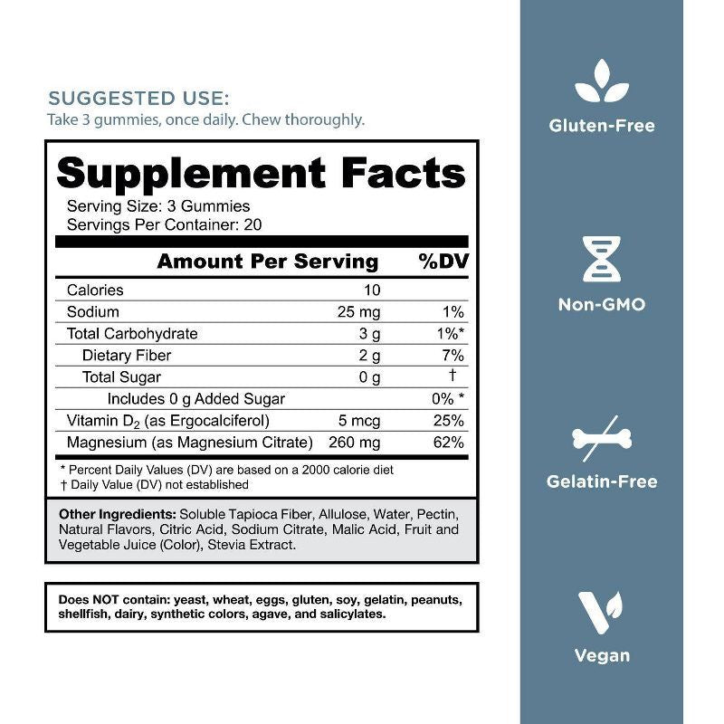 Goli Magnesium (Zero Sugar) 60