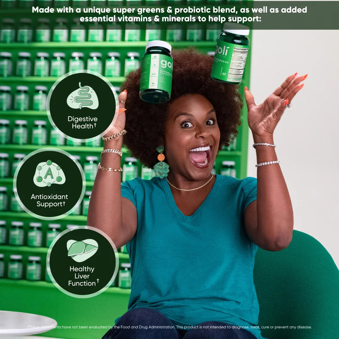 Goli SuperGreens Gummies (60)
