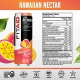 FITAID Hawaiian Nectar Fitness Recovery 12-oz. cans (Pack of 12)