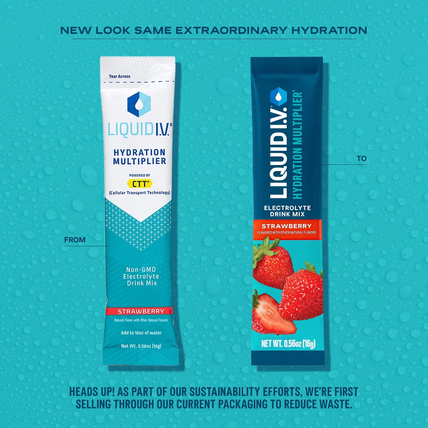 Liquid I.V. Hydration Electrolyte Strawberry 10 Count