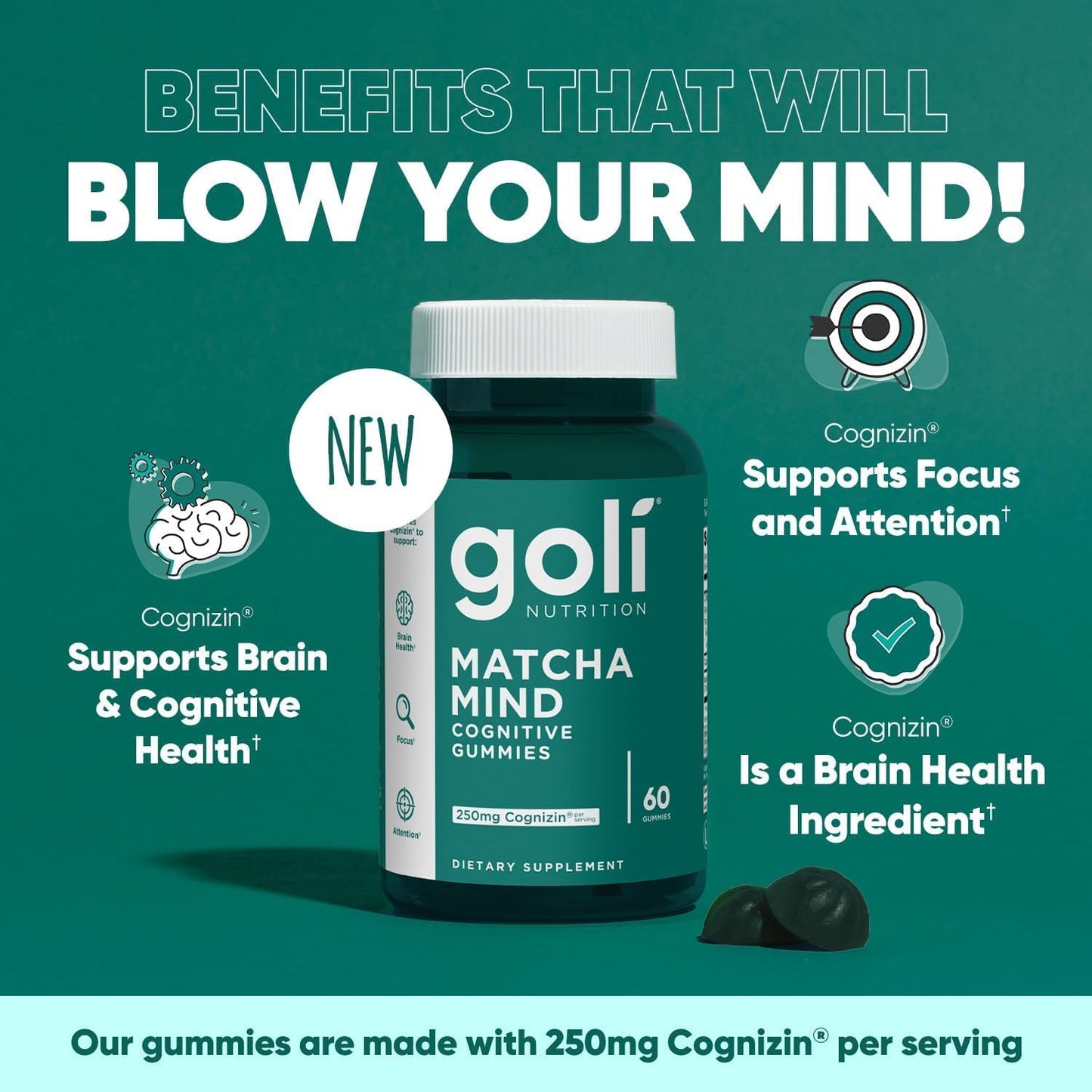 Goli Cognitive Gummies (60)